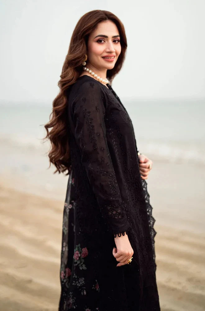 MP1041 - Nureh 3PC Lawn ChickenKari Embroidered