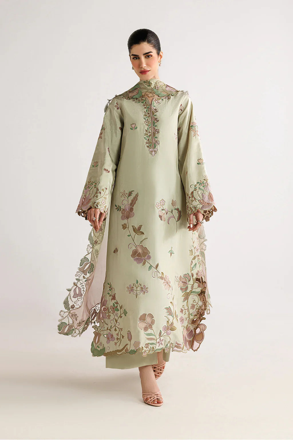 MP1215 - Baroque - Summer-3PC Lawn Embroidered Suit
