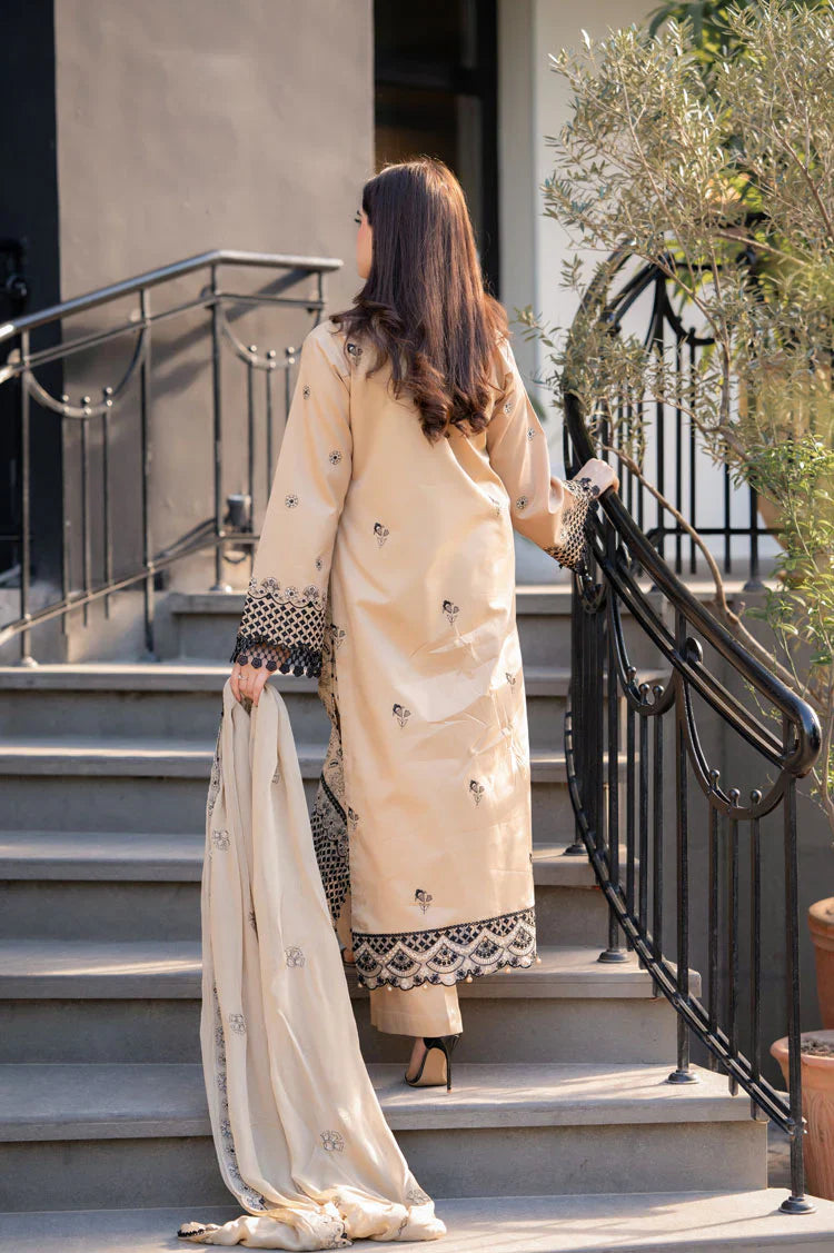 MP1077 Breeze- 3PC Lawn Embroidered Suit - Rs.9,000.00 Rs.4,999.00