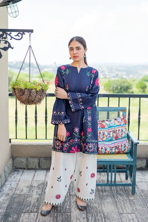 MP1127 - URGE - Summer 2PC Lawn Embroidered Suit