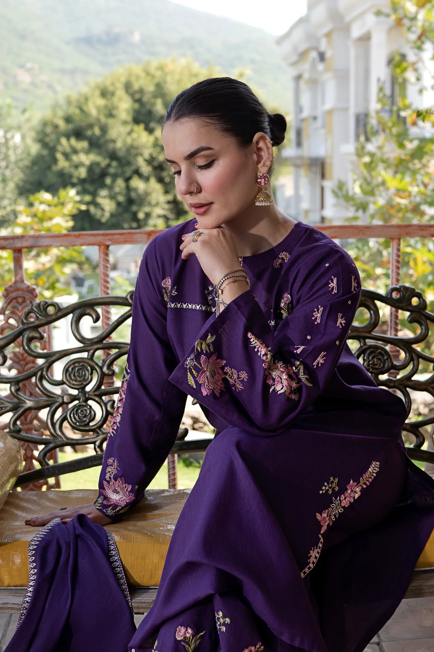 MP33151 - Urge - Summer 3PC Lawn Embroidered Suit