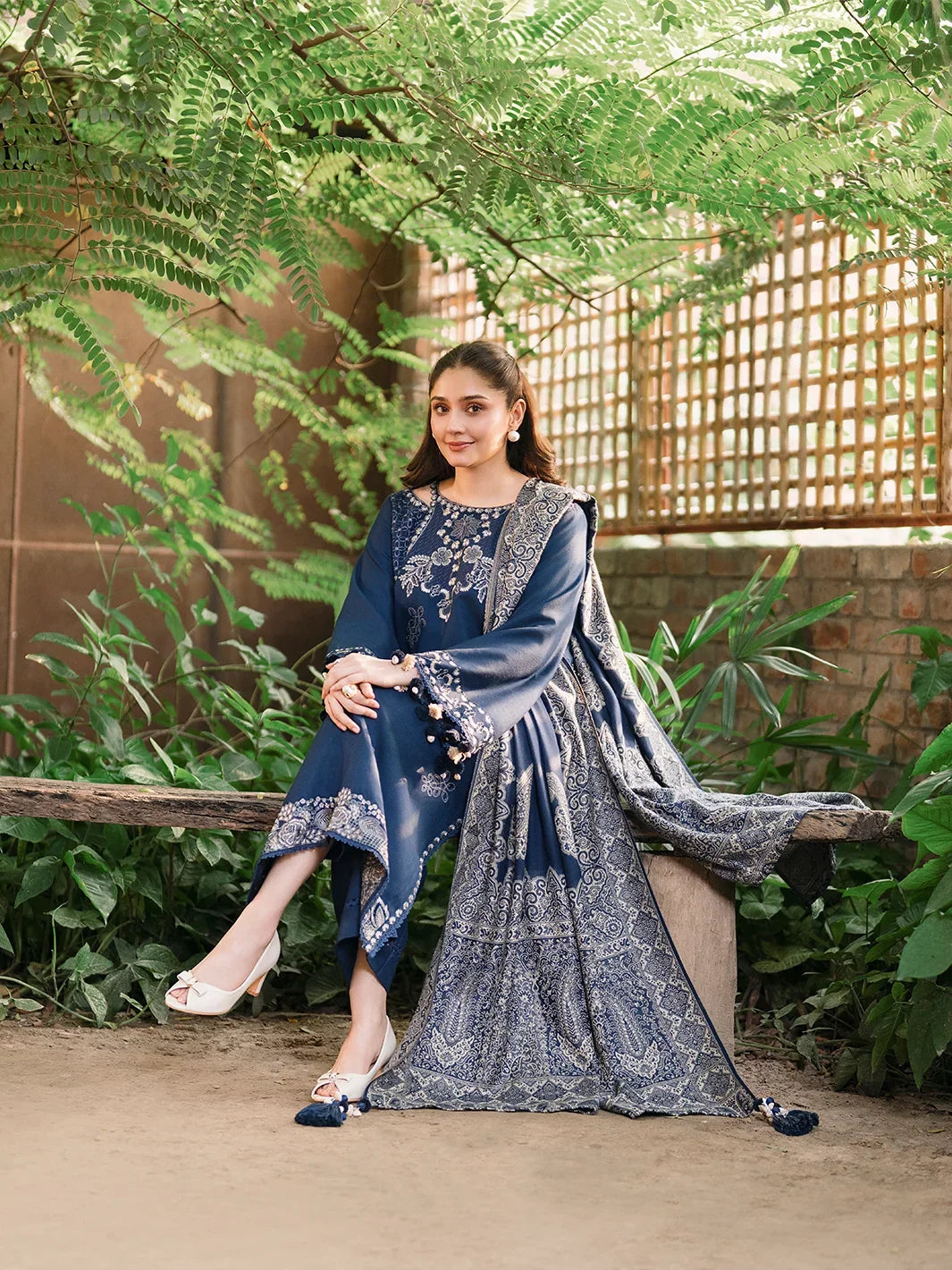 MP1358 - Izel - Winter 3PC Dhanak Embroidered Suit