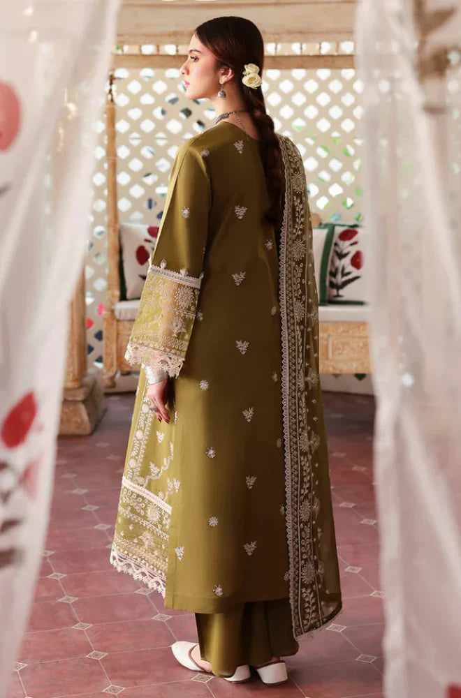 MP1110 - MAHNUR - Summer 3PC Lawn Embroidered with Sequence Suit