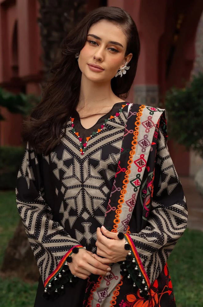 MP3391 Winter 3PC Dhanak all over Printed Suit