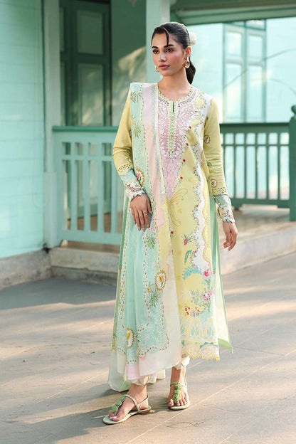 MP1162 - Qalamkar - Summer 3PC Lawn Digital Print Dress