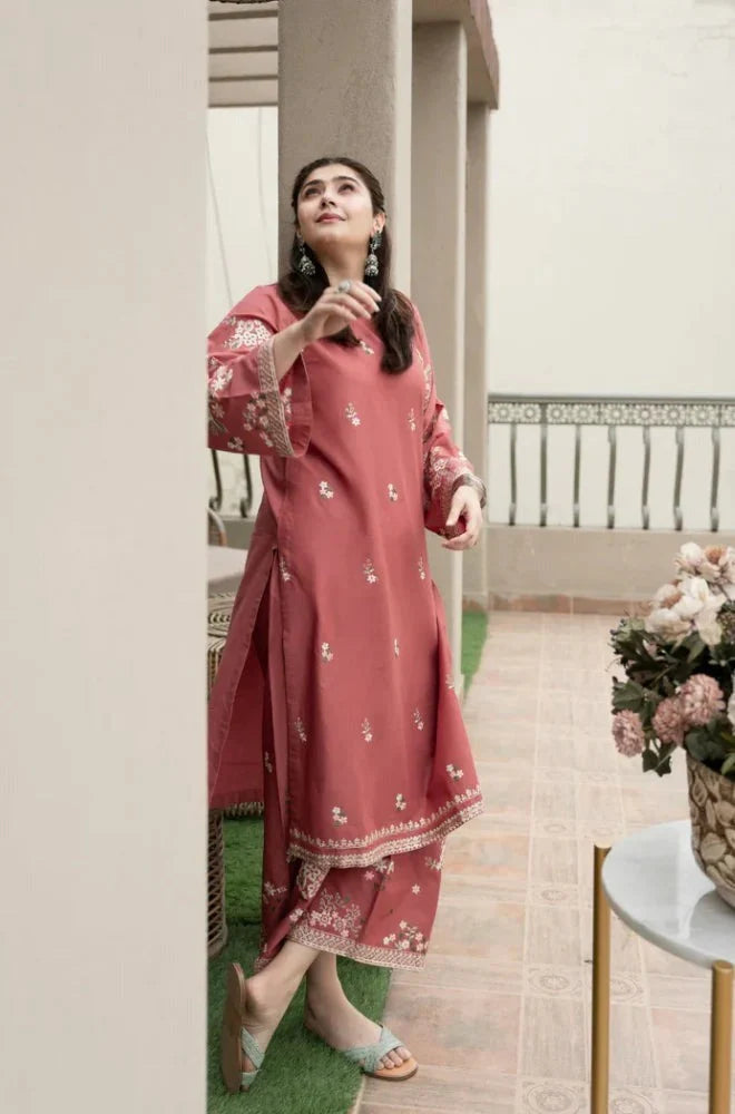 MP2005 - Urge 2PC Lawn Embroidered Suit