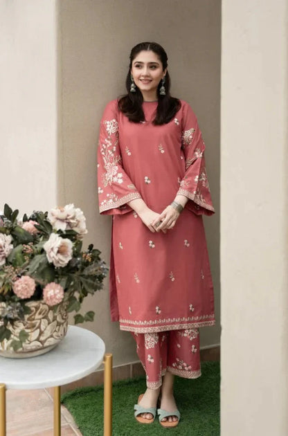 MP2005 - Urge 2PC Lawn Embroidered Suit