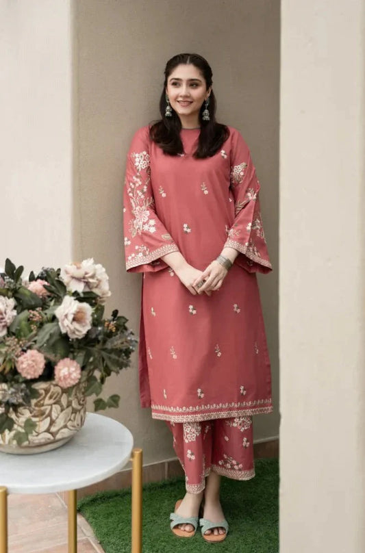 MP2005 - Urge 2PC Lawn Embroidered Suit