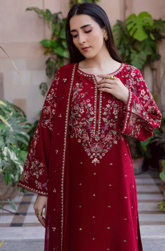 MP1202 - Summer 3PC Lawn Embroidered Suit