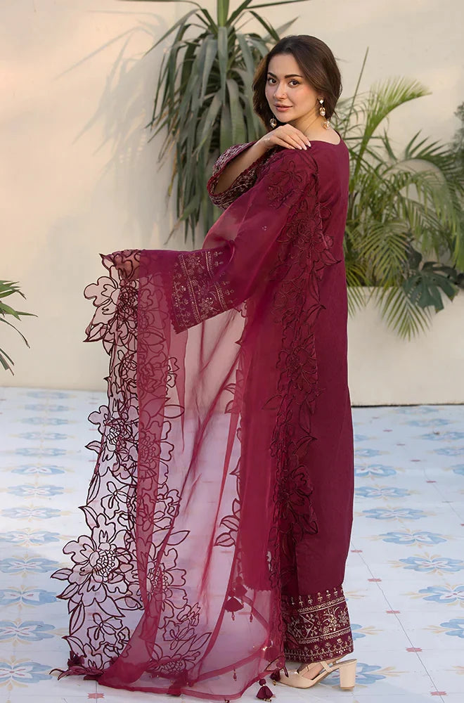 MP1050 - Allys 3PC Lawn Embroidered Suit