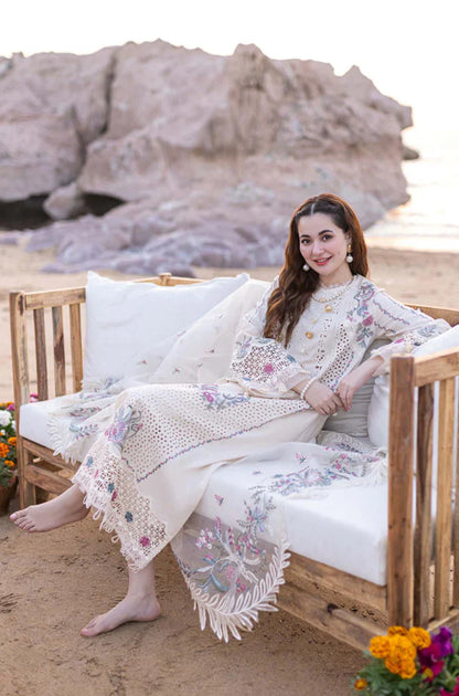 MP997 - Qalamkar 3 Piece Chickenkari Embroidered Lawn Suit