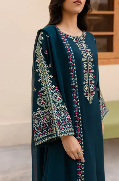 MP111 - Sapphire 3PC Lawn Embroidered Suit