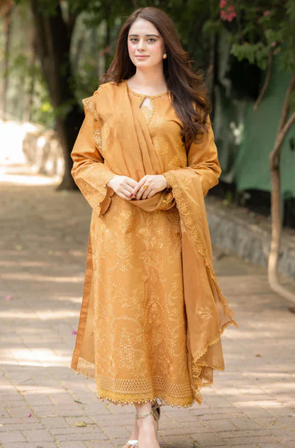 MP1061 - Bareeze 3PC Lawn Embroidered Suit