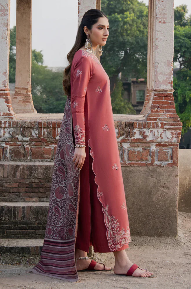 MP33133 - Izel - Winter 3PC Dhanak Embroidered Suit