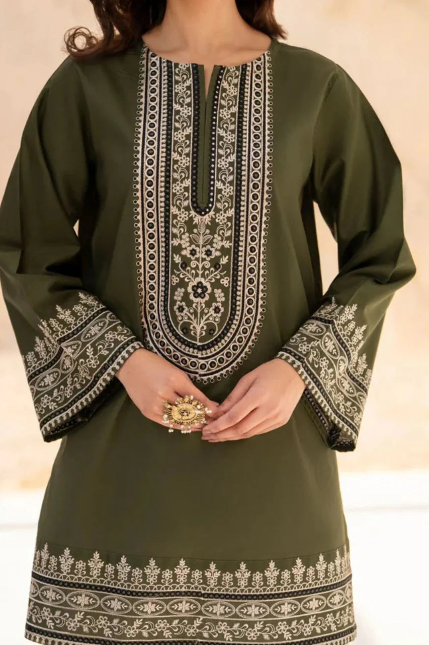 MP1183 - Sapphire - Summer 3PC Lawn Embroidered Suit