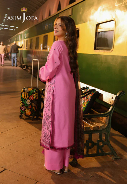 1146 - Asim Jofa - Summer 3PC Lawn Embroidered Suit