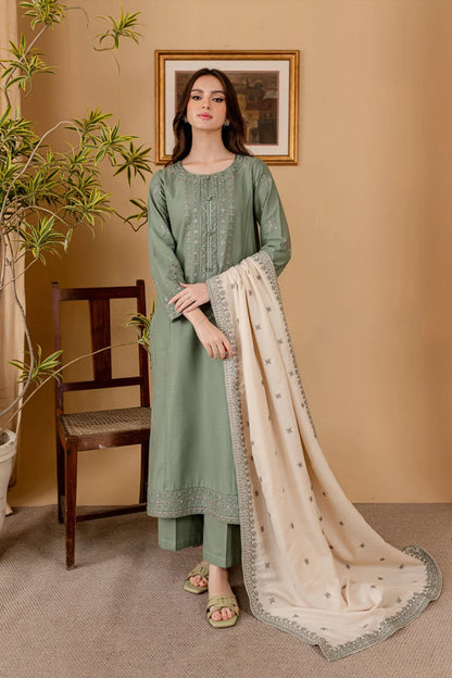 mp3362 Sobia Nazir - Winter 3PC Dhanak Embroidered Suit
