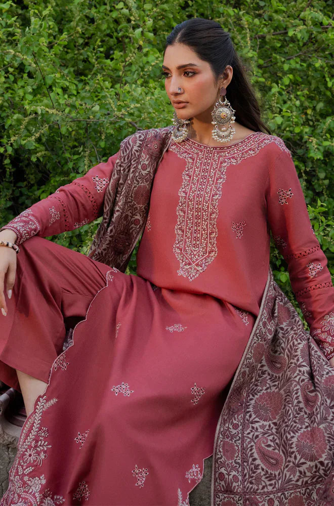 MP33133 - Izel - Winter 3PC Dhanak Embroidered Suit