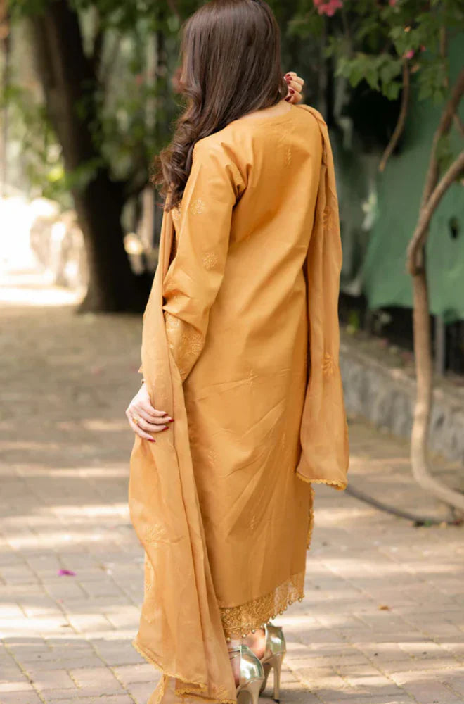 MP1061 - Bareeze 3PC Lawn Embroidered Suit