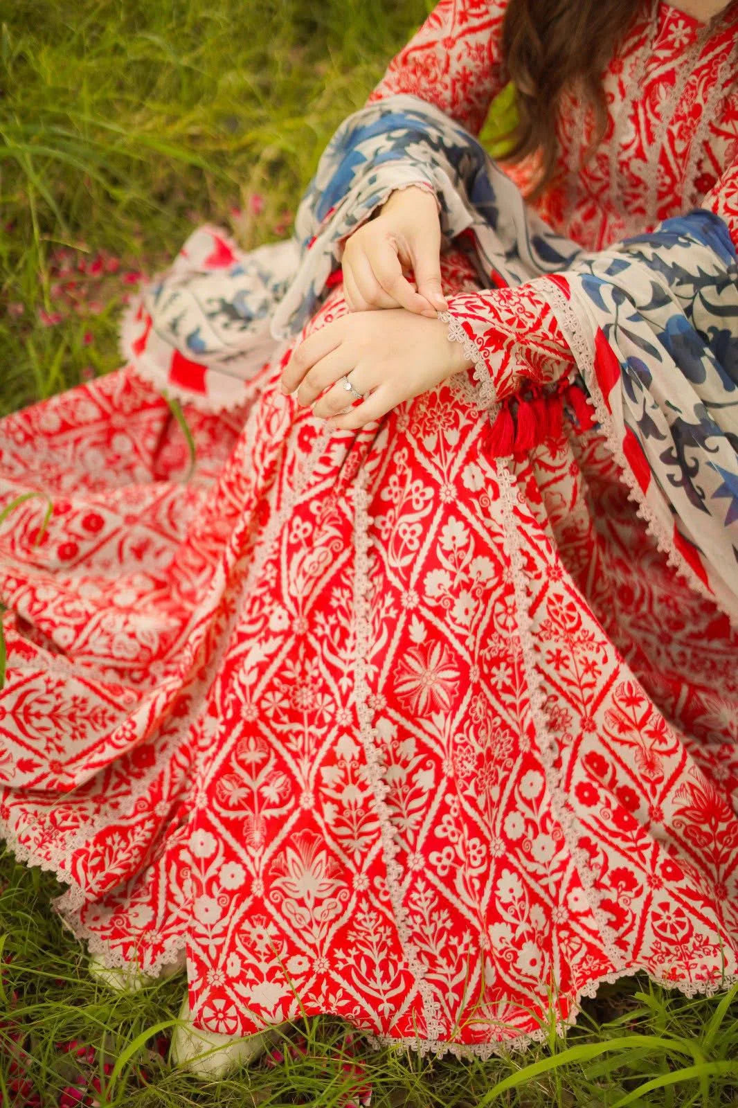 MP1159 - Aneelas - Summer 3PC Lawn Digital Print Dress