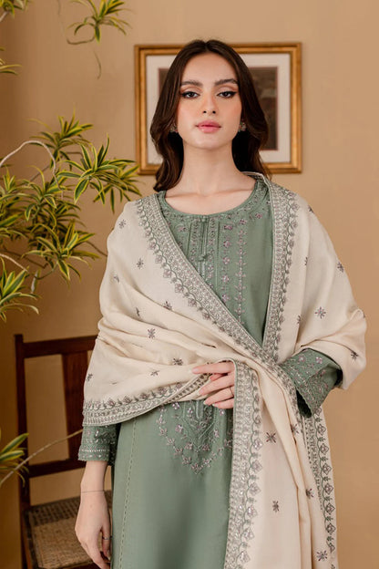mp3362 Sobia Nazir - Winter 3PC Dhanak Embroidered Suit