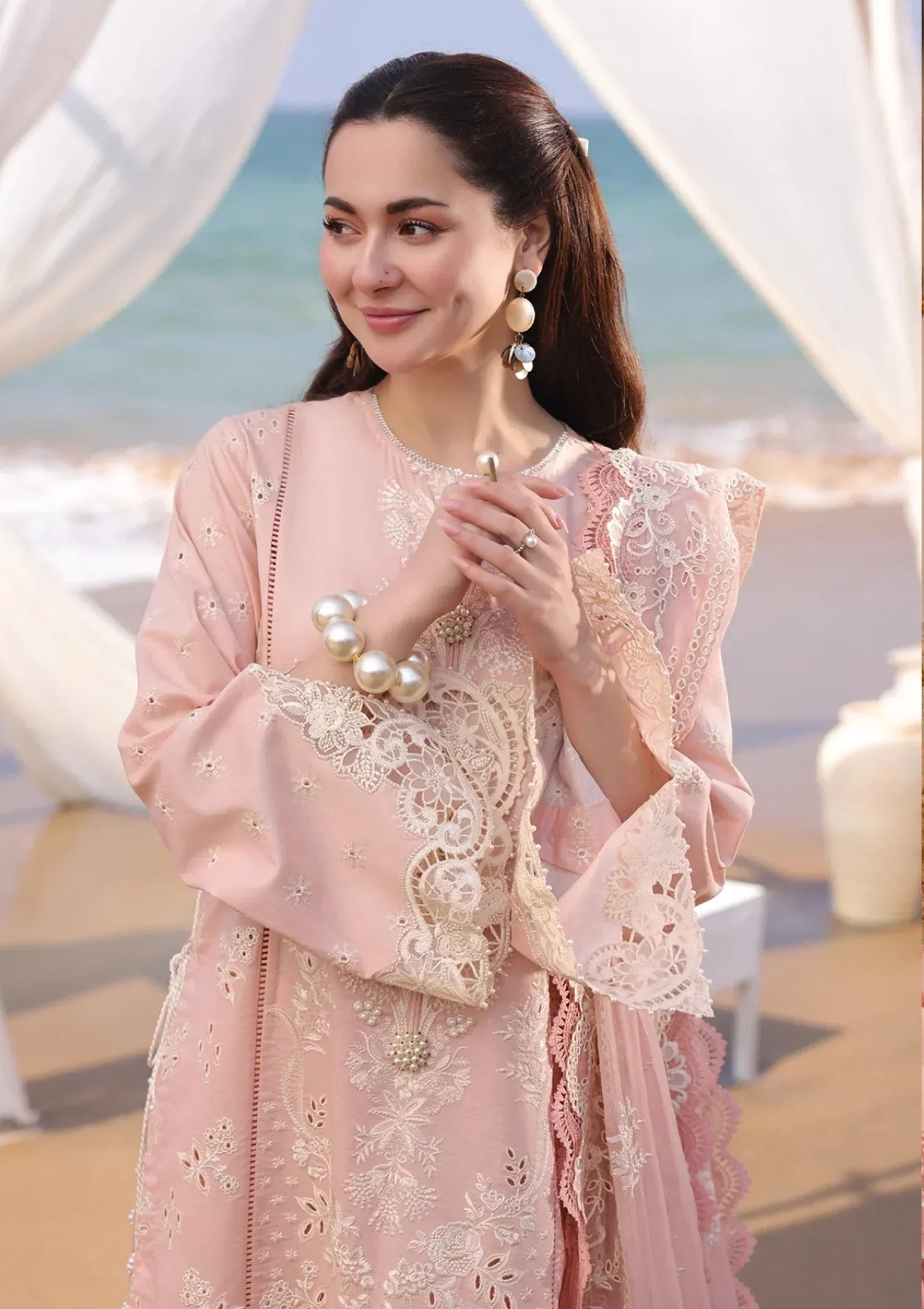 MP1042 - Imrozia Serene Hania Luxury Lawn 3Pc Suit