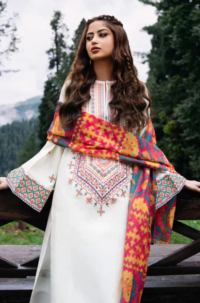 MP1016 - Sapphire 3PC Lawn Embroidered Suit