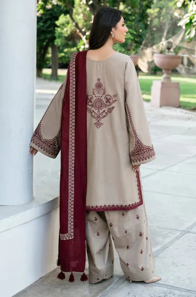 MP1018 - Sapphire 3PC Lawn Embroidered Suit