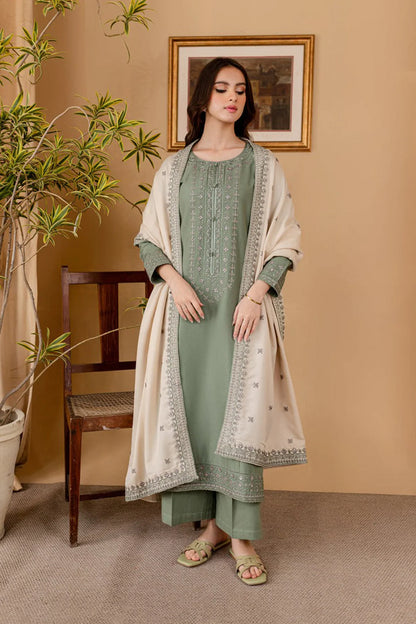 mp3362 Sobia Nazir - Winter 3PC Dhanak Embroidered Suit