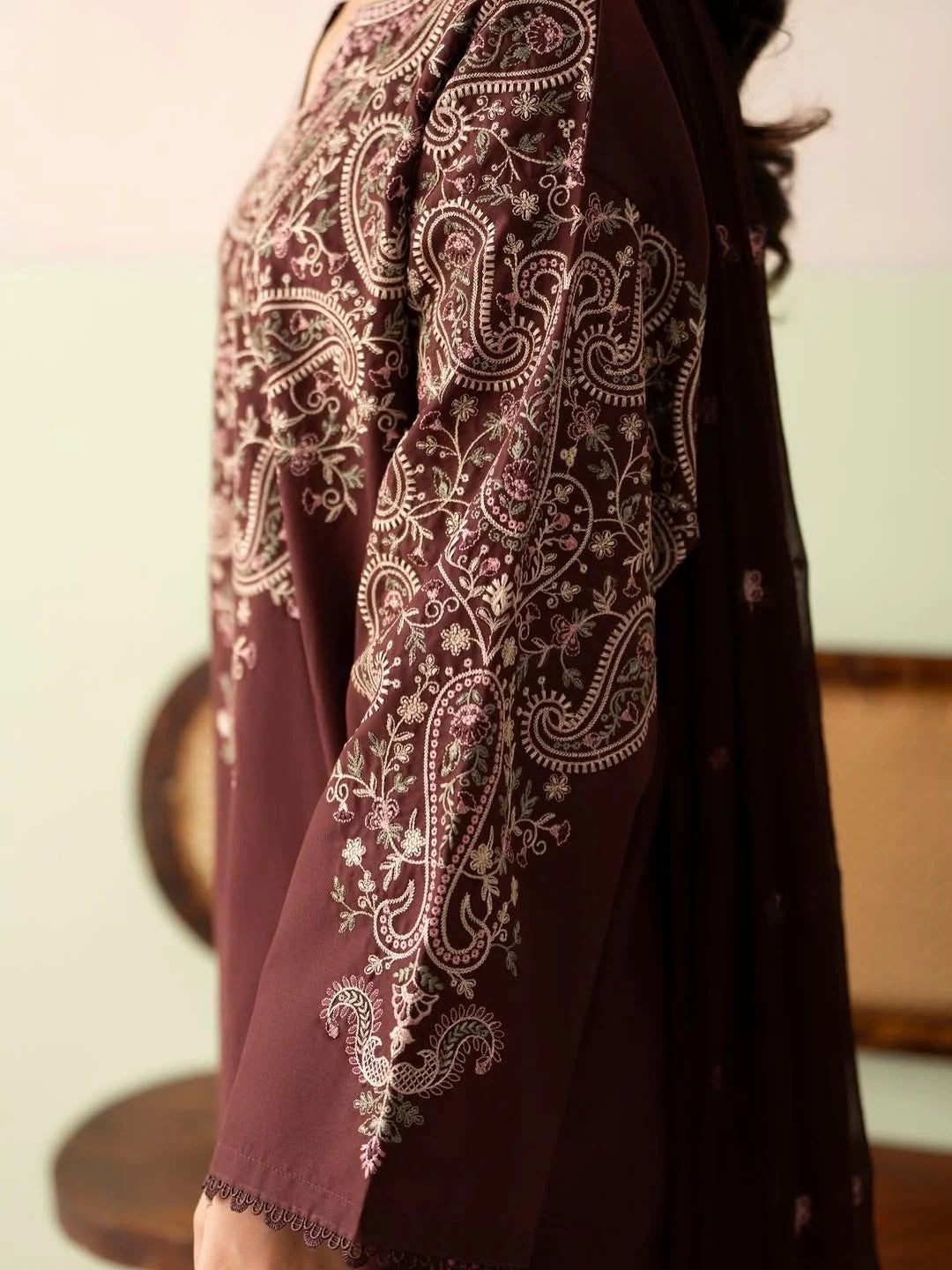 MP1209 - Jazmin - Summer-3PC Lawn Embroidered Suit