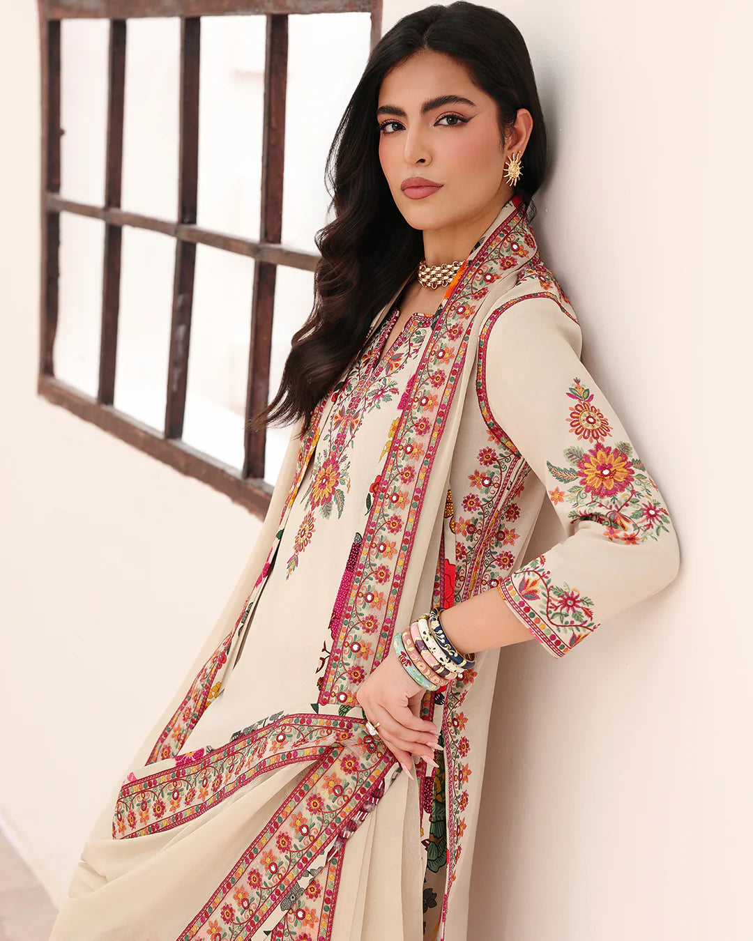MP1218 - Charizma - Summer - 3PC Lawn Embroidered Suit
