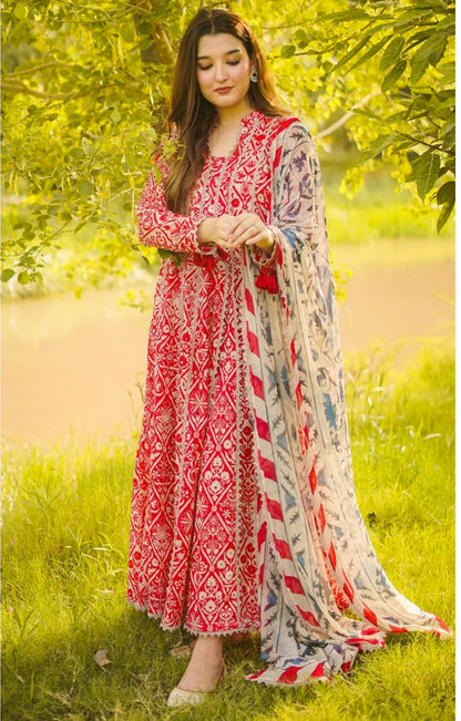 MP1159 - Aneelas - Summer 3PC Lawn Digital Print Dress