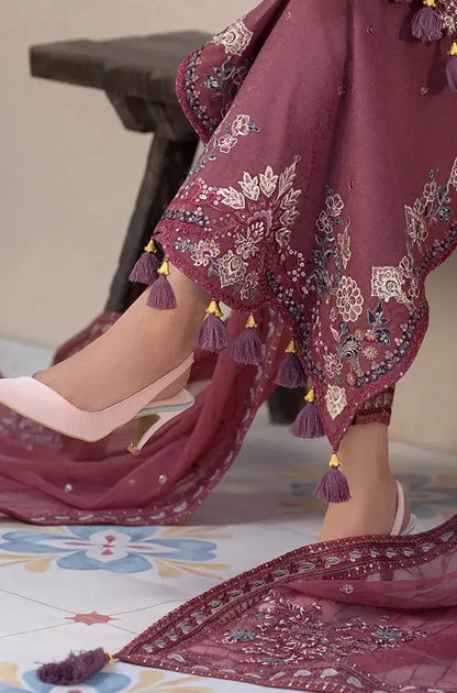 MP1115 - ALLYS - Summer 3PC Lawn Embroidered Suit