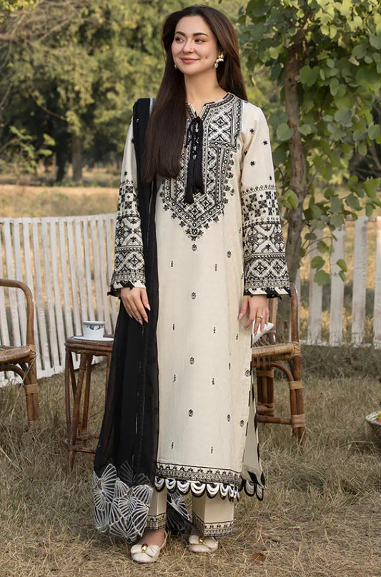 MP1081 - Allys - 3PC Lawn Embroidered Suit