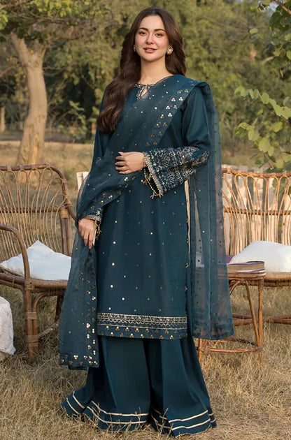 MP1119 - Allys - Summer 3PC Lawn Embroidered with Sequence work Suit