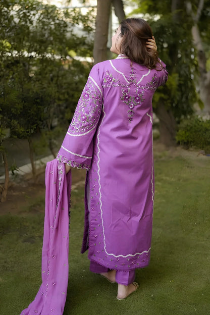 MP1244 - Aneelas - Summer 3PC Lawn Embroidered Suit