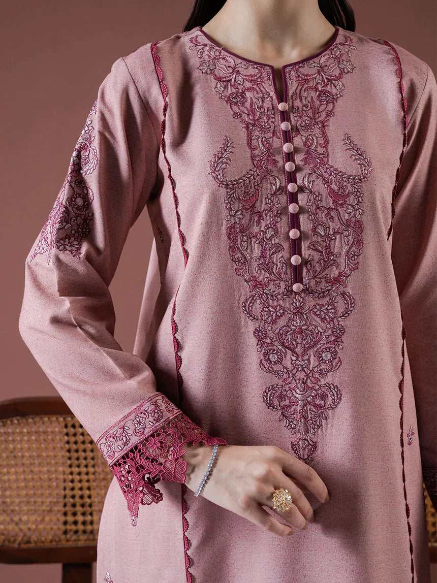 Mp3384 -Asim Jofa - Winter 3PC Dhanak Embroidered Suit