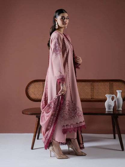 Mp3384 -Asim Jofa - Winter 3PC Dhanak Embroidered Suit