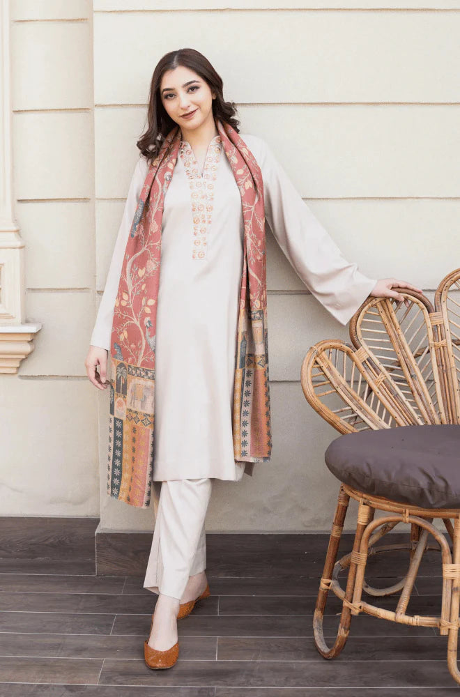 MP3355 - Asling - Winter 3PC Dhanak Embroidered Suit