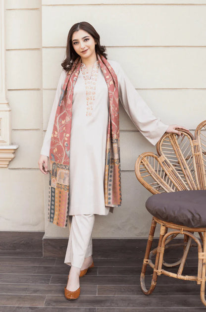 MP3355 - Asling - Winter 3PC Dhanak Embroidered Suit
