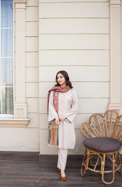 MP3355 - Asling - Winter 3PC Dhanak Embroidered Suit