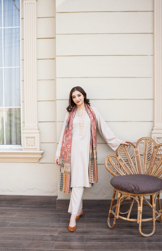 MP3355 - Asling - Winter 3PC Dhanak Embroidered Suit