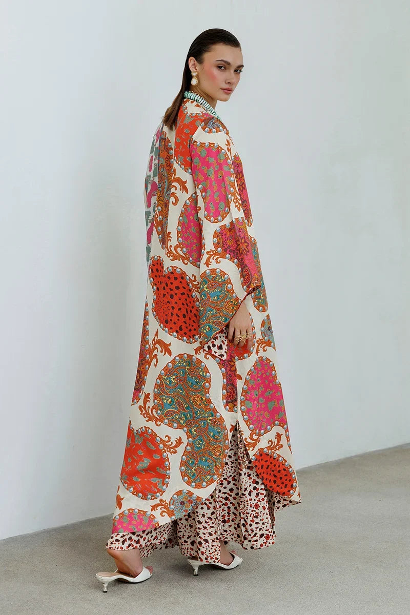 MP1322 - Baroque - Winter 3PC Karandi Digital Print Dress