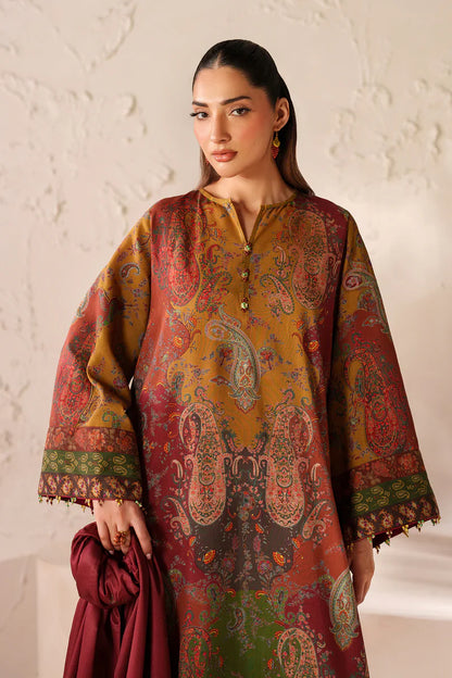 MP33405-Baroque - Winter 3PC Karandi Digital Print Dress