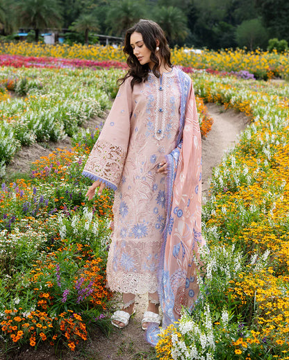 MP1214 - Mushq - SUMMER 3PC Lawn ChickenKari Embroidered Suit-