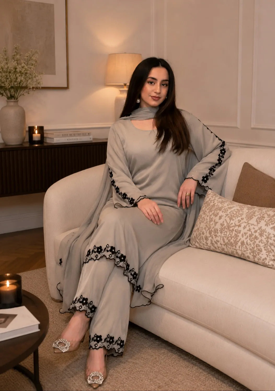 MP1249 - Maliha - Summer-3PC Lawn Embroidered Suit