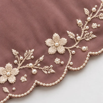 MP1351 - Bunaai - Winter -3PC Silk Embroidered Suit