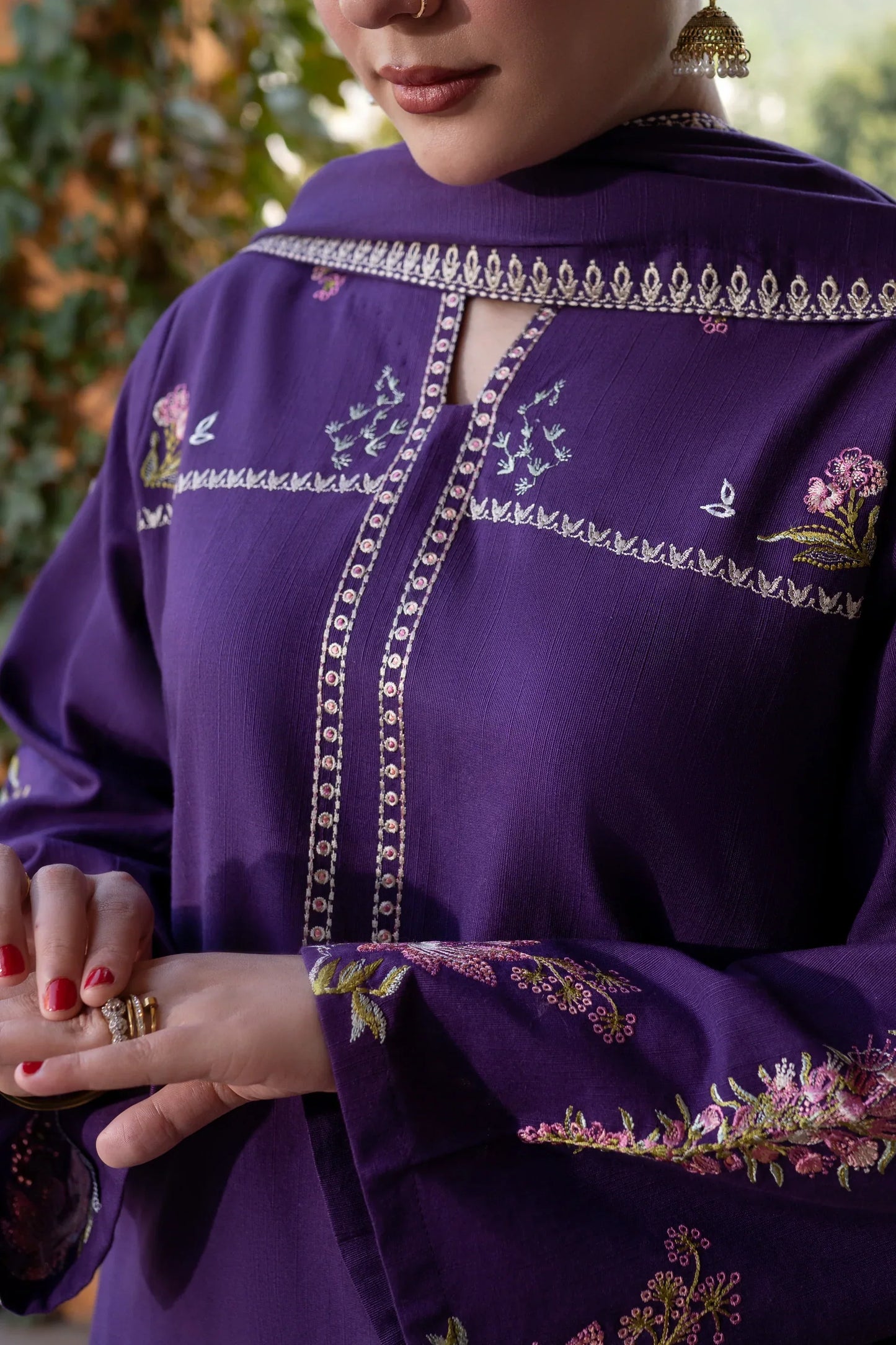 MP33151 - Urge - Summer 3PC Lawn Embroidered Suit