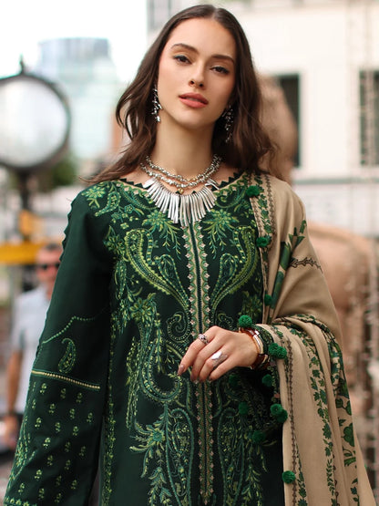 MP1317 - Charizma - Winter 3PC Dhanak Embroidered Suit