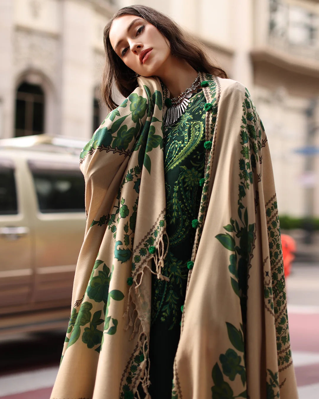 MP1317 - Charizma - Winter 3PC Dhanak Embroidered Suit